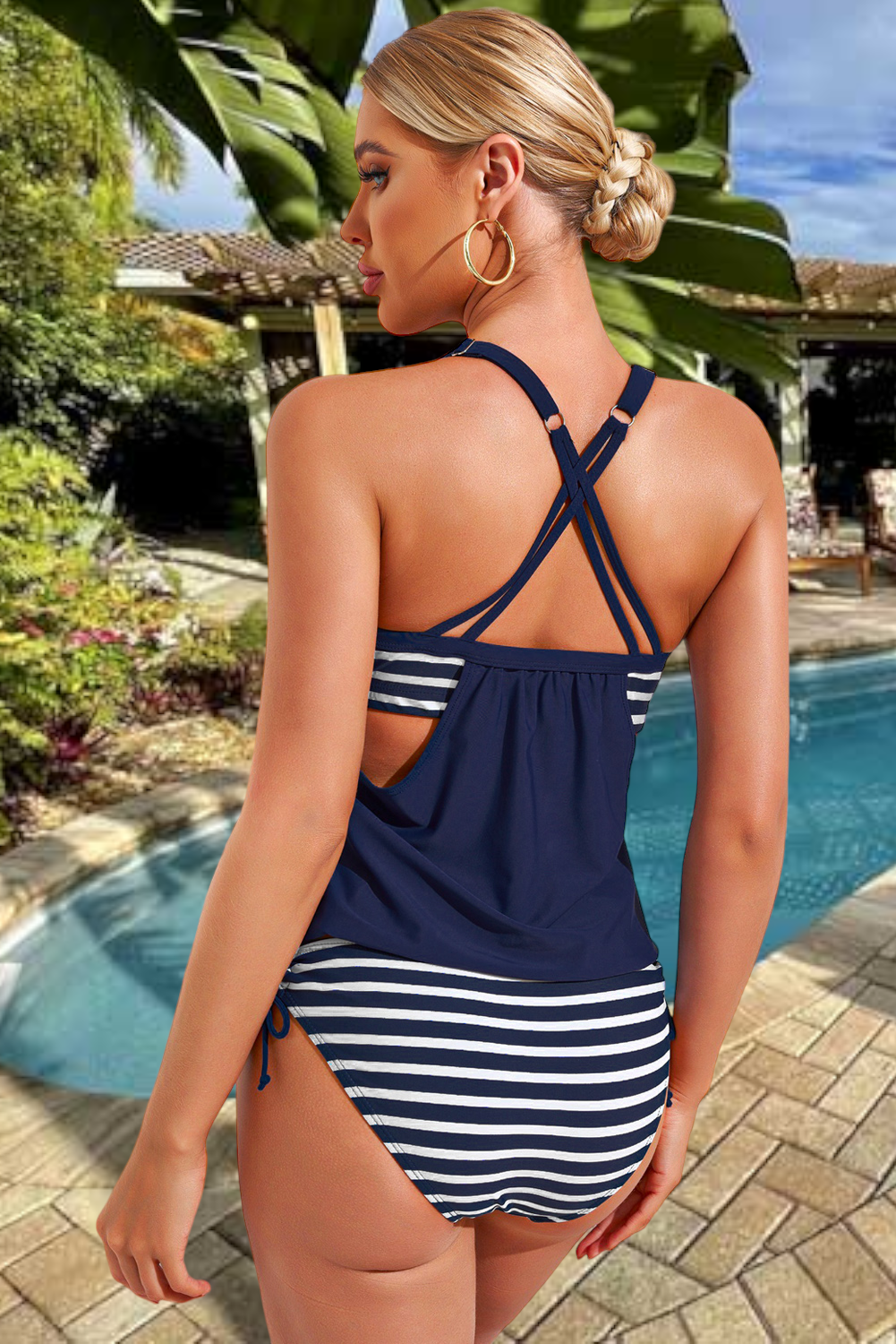 Daizy Mayhem Cutout Tankini