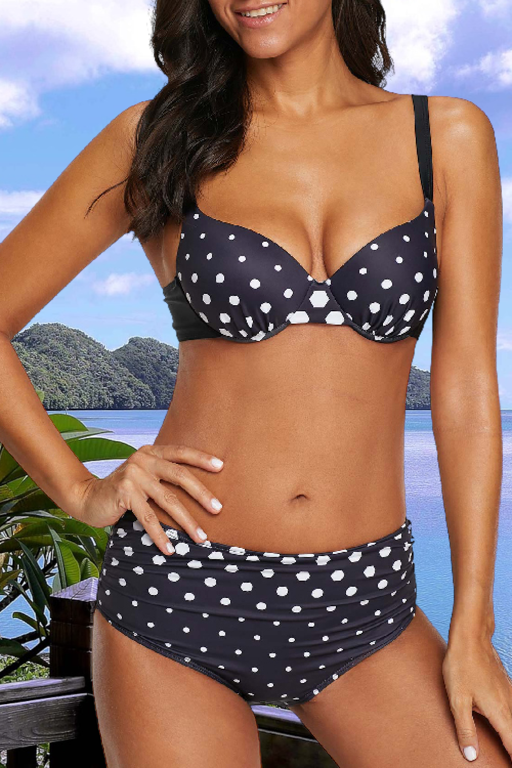 Daizy Mayhem Polka Dot Bikini 